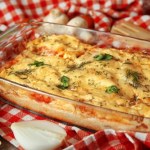 Zrób zamiast kanapek na kolację. Prosta zapiekanka makaronowa 