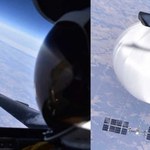 Zrobił sobie selfie z chińskim balonem. Amerykański pilot myśliwca chciał mieć fajną fotkę