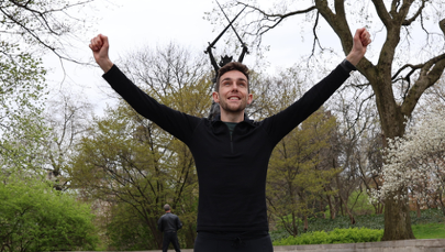 Zrobił to! "Polski Forrest Gump" przebiegł przez całe USA
