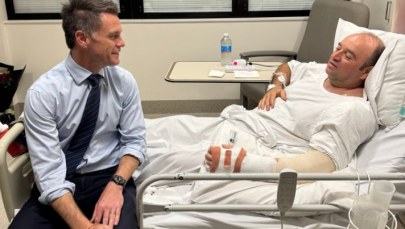 "Zrobiłbym to jeszcze raz". Pierwsze słowa bohatera z Bondi Beach prosto ze szpitala