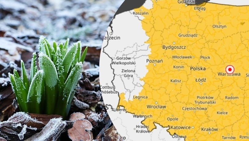 Zrzut ekranu IMGW /Shutterstock
