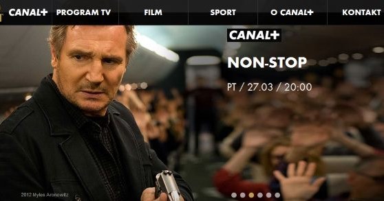 Zrzut ekranu z oficjalnej strony WWW Canal+ /materiały prasowe
