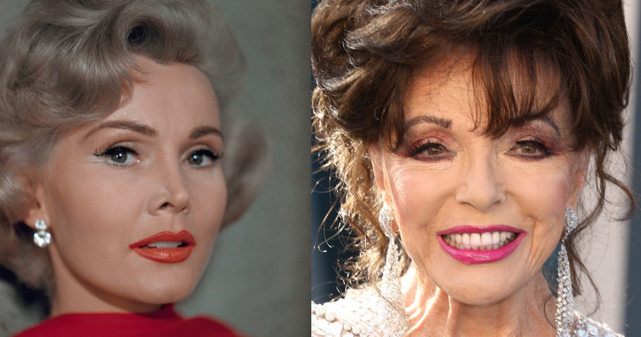 Zsa Zsa Gabor, Joan Collins /Getty Images