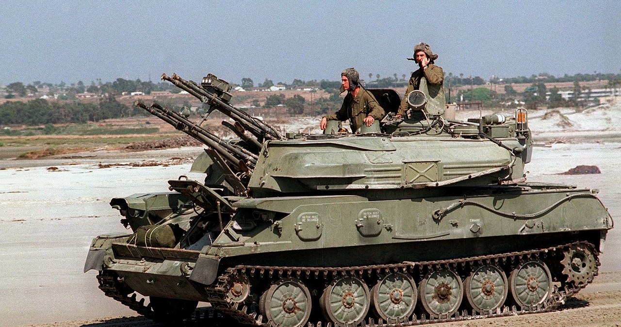 ZSU-23-4 "Szyłka" to jeden z najpopularniejszych pojazdów wojskowych stworzonych po II Wojnie Światowej. Od momentu powstania brał udział w ponad 20 konfliktach na całym świecie /Wikipedia