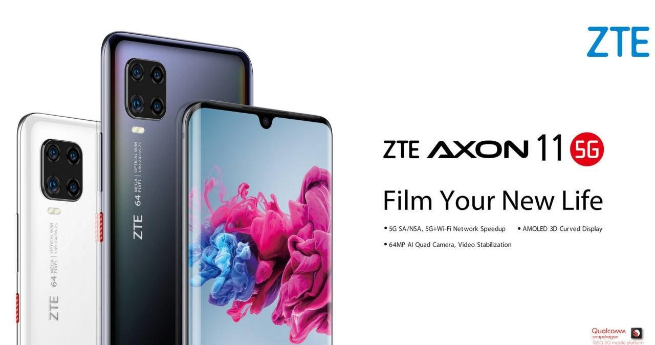 ZTE Axon 11 5G /materiały prasowe