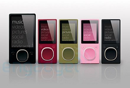 Zune nie pokonał iPoda. Czy Zunephone mógłby pokonać iPhone'a? /materiały prasowe