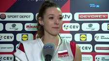 Zuzanna Górecka: Pierwsze mecze zawsze są trudne (POLSAT SPORT) Wideo
