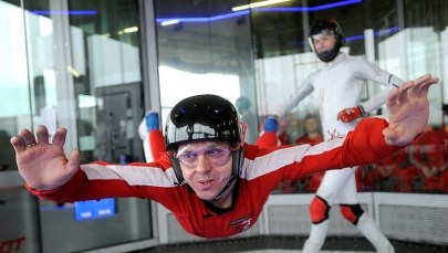 Żużlowcy "trenowali" w tunelu aerodynamicznym