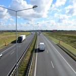 Zwężenie na autostradzie A4 w Szczepanowie 