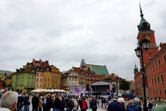 Związkowcy na Placu Zamkowym