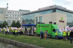 Związkowcy wyszli na ulice Gdańska