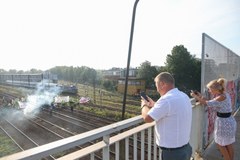 Związkowcy zablokowali tory. Protestują przeciw zwolnieniom w PKP Cargo