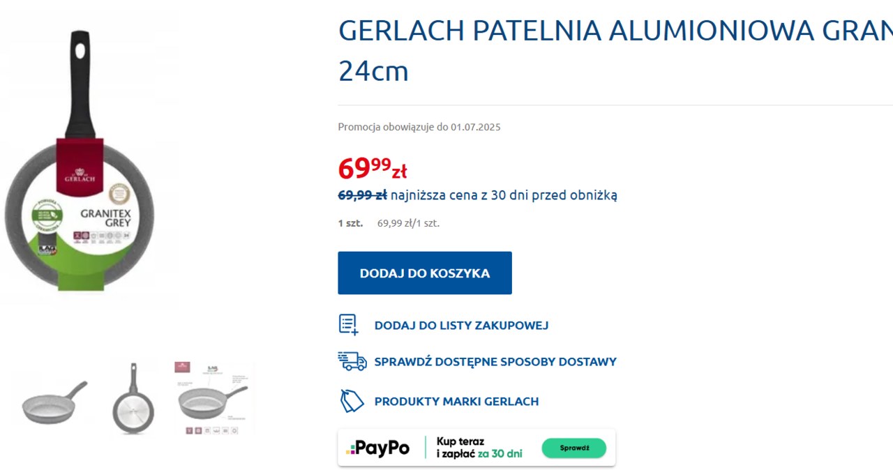 Zwieger, Tefal, Gerlach i MG Home w promocji! 20% taniej na najlepsze garnki i patelnie! /Carrefour Polska /INTERIA.PL