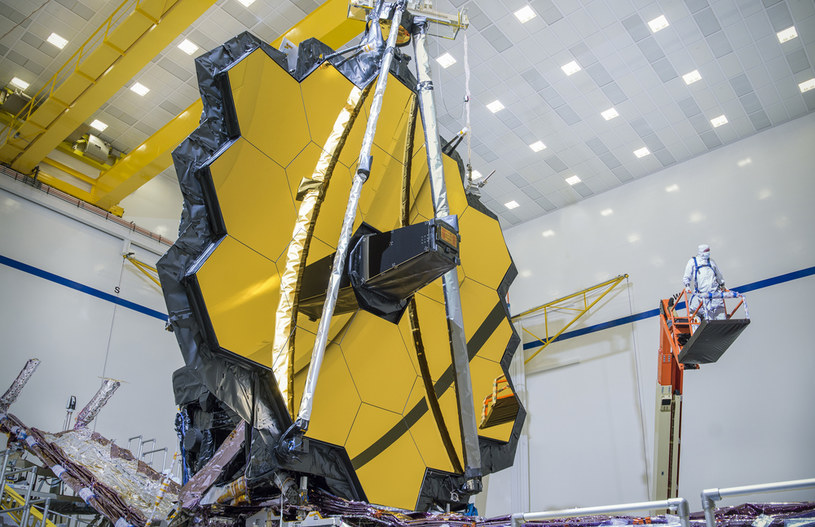 Zwierciadło JWST /NASA