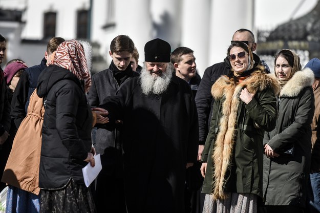 Zwierzchnik Ukraińskiej Cerkwi Prawosławnej Patriarchatu Moskiewskiego metropolita Paweł /OLEG PETRASYUK /PAP/EPA