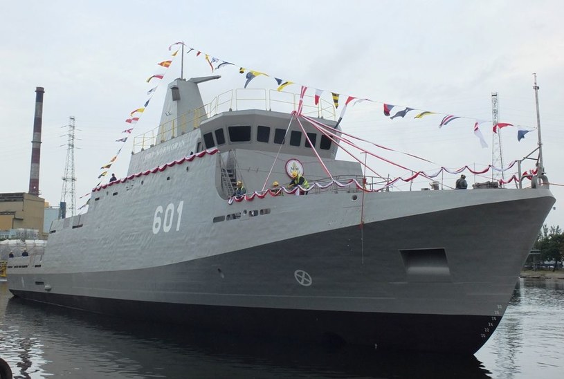 Zwodowany ORP "Kormoran" - najnowszy okręt Polskiej Marynarki Wojennej /Defence24