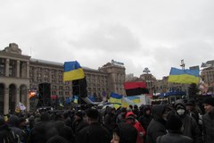 Zwolennicy UE na Majdanie. Jest ich coraz więcej