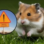 "Zwolnij, chomiki". Znak drogowy ma pomóc gryzoniom