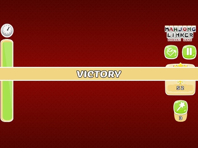 Zwycięstwo gry Click.pl Mahjong Linker Kyodai Game /Click.pl