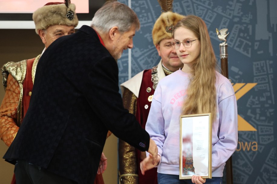 Zwycięza w kategorii "szopki młodzieżowe" w przedziale wiekowym 12-14 lat Paulina Wąsik /	Łukasz Gągulski /PAP