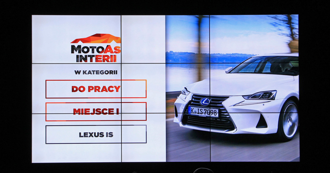 Zwycięzca kategorii Do pracy - Lexus IS /INTERIA.PL