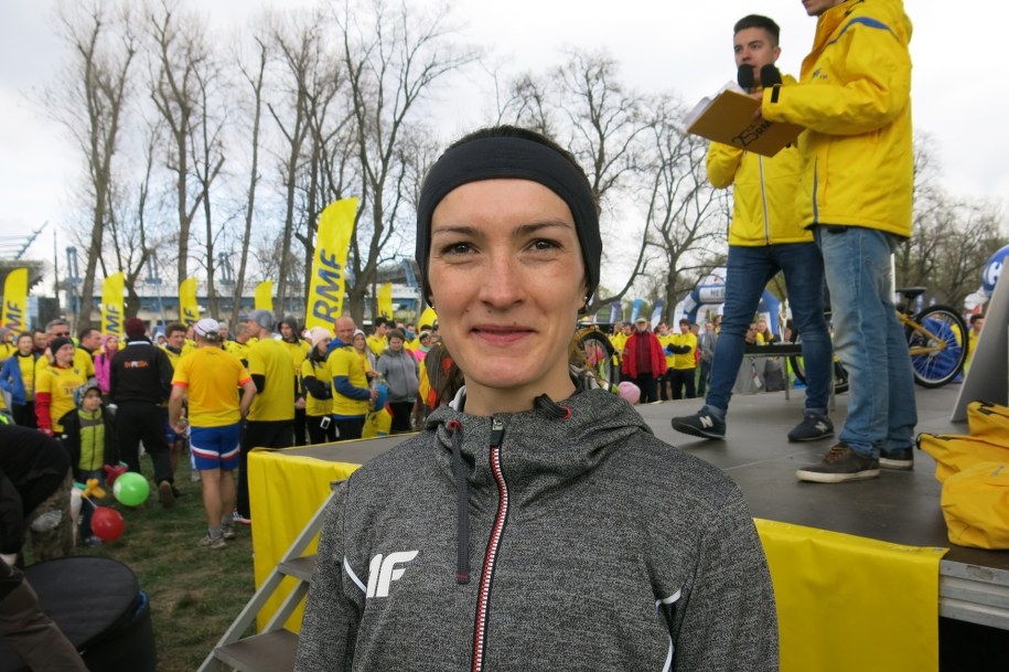 Zwyciężczyni Biegu o Puchar Radia RMF FM Dominika Napieraj /Józef Polewka /RMF FM