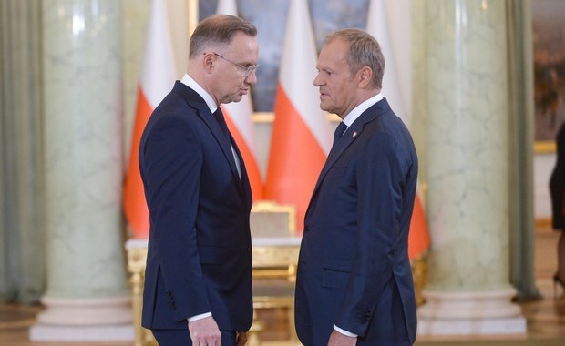 "Zwykłe tupanie nóżką". Mocna riposta Dudy na wpis Tuska ws. protestów wyborczych