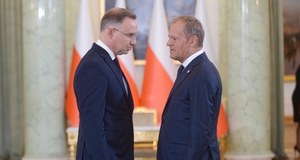 "Zwykłe tupanie nóżką". Mocna riposta Dudy na wpis Tuska