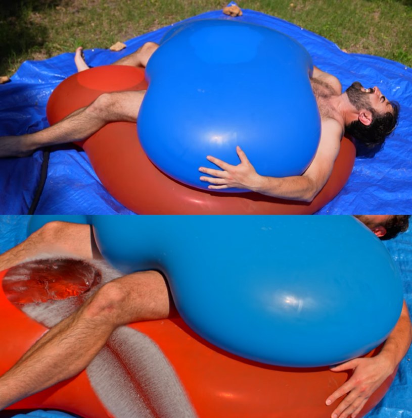 Zwykły balon z wodą w trybie "slow motion" pękając wygląda jak przedmiot nie z tego świata /YouTube