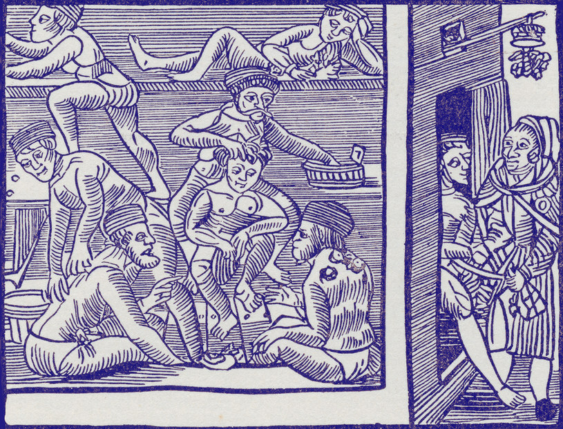 Żydzi musieli obmywać swoje ciała przed Szabatem oraz po stosunku seksualnym, kontakcie z krwią i zwłokami, po menstruacji i porodzie oraz w wielu innych przypadkach (Mykwa 1535 r.) /Getty Images