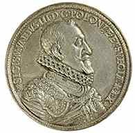 Zygmunt III Waza, awers medalu /Encyklopedia Internautica