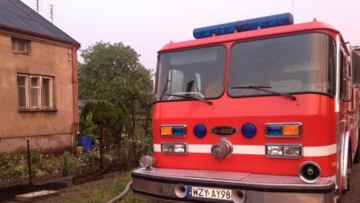 Żyrardów po wieczornej burzy