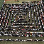 Żywy łańcuch liczby Pi w Jarosławiu. Próba bicia rekordu Guinnessa